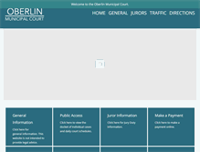 Tablet Screenshot of oberlinmunicipalcourt.org